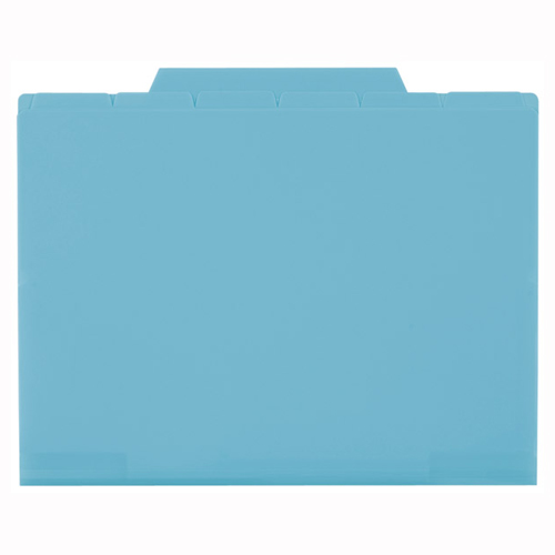 セキセイ　ＡＣＴ－９０６－１０　ブルー　６インデックスフォルダーＡ４ブルー