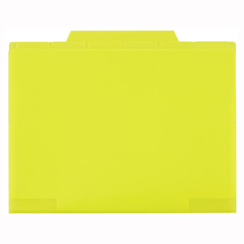 セキセイ　ＡＣＴ－９０６－３３　ライトグリーン　６インデックスフォルダーライトグリーン