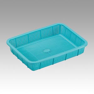 積水化学　Ｋ５４３Ｂ２　角カゴ　浅型　Ｌ　小