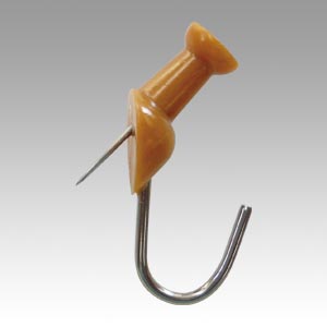 ベロス　ＢＨＰ－３５１２ＢＲ　ダルマボードフックピンマブルブラウン３本