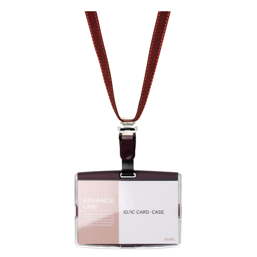 ソニック　ＡＬ－８４２－ＢＲ　ＩＤハードケース＆ストラップ　ブラウン