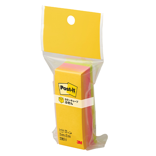 スリーエム　ＣＮ－１３　ポストイット　カラーキューブ　レギュラー