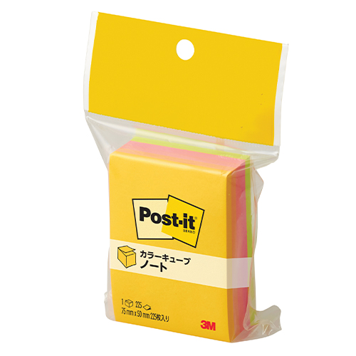 スリーエム　ＣＮ－２３　ポストイット　カラーキューブ　レギュラー
