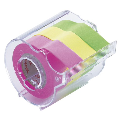 ヤマト　ＲＫ－１５ＣＨ－Ｂ　メモックロールテープ蛍光カラー１５ｍｍ