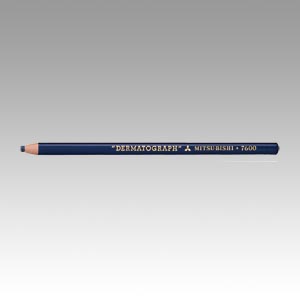 三菱鉛筆　Ｋ７６００．１０　色鉛筆油性ダーマト７６００藍＜１２本入＞