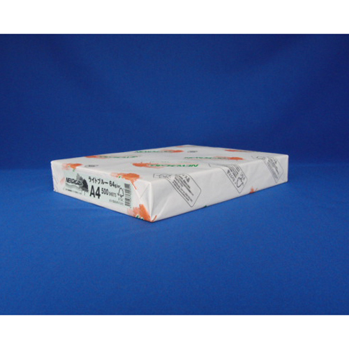 北越紀州　ＮＥＷファインカラーＡ４ライトブルー　ＮＥＷファインカラー　Ａ４判　５００枚入