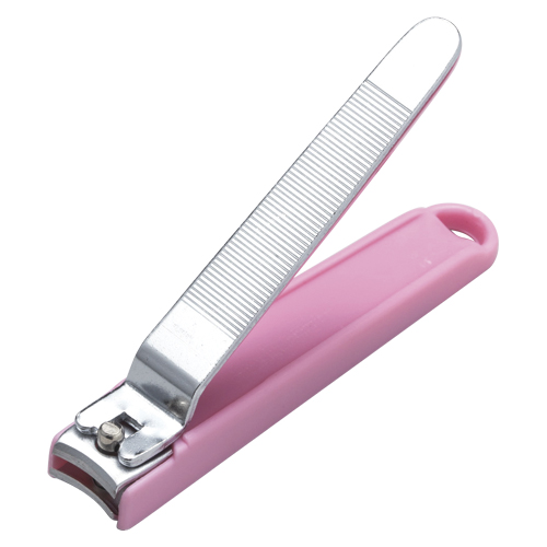 木村刃物　ＨＰＮ－１０５ＡＰ　全カバー付き爪切り　ピンク