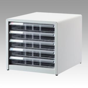 ナカバヤシ　ＡＬ－５５ニユ－グレ－　アバンテＶ２レターケースＡ４浅型５段