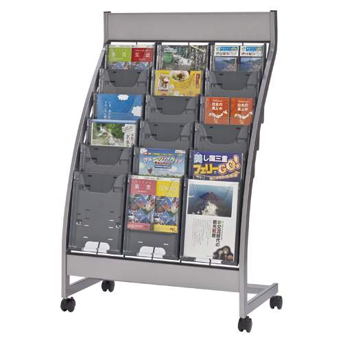 エヌケイ　ＰＳＬ－Ｃ３０６－ＧＲ　パンフレットスタンド　ＰＳＬ　６段タイプ