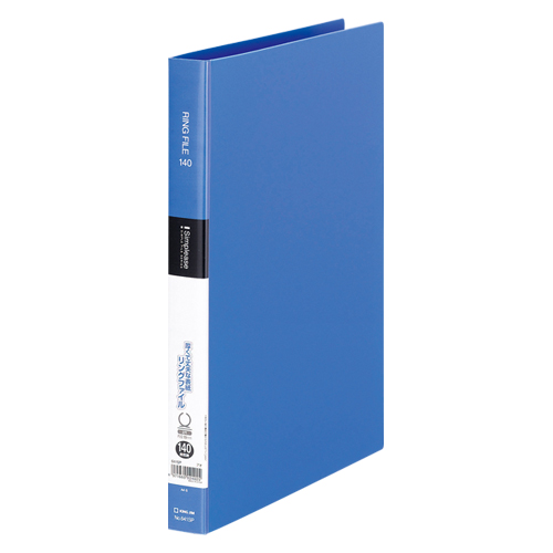 キングジム　６４１ＳＰ－Ｂ　シンプリーズ　リングファイル　青