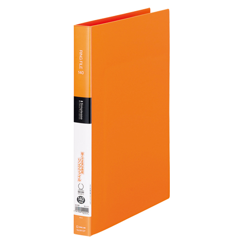 キングジム　６４１ＳＰ－ＯＲ　シンプリーズ　リングファイル　オレンジ