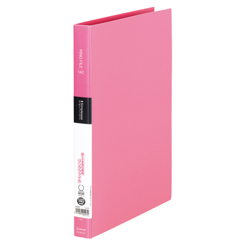 キングジム　６４１ＳＰ－Ｐ　シンプリーズ　リングファイル　ピンク