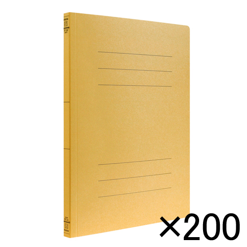 ナカバヤシ　フＦ－ＥＪ８０－ＹＸ２００　フラットファイルＥＪ／Ａ４Ｓ黄　２００枚