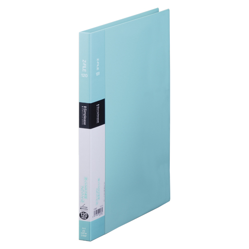 キングジム　５７８ＳＰ－ＬＢ　シンプリーズ　Ｚファイル　水色