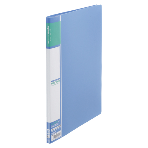 クラウン　ＣＲ－ＣＦＬ１０－ＢＬ　アオ　クリヤーファイルＡ４リーズナブル１０Ｐ青