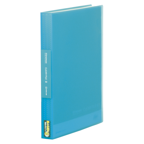 キングジム　１８６－３ＴＳＰ－Ｂ　シンプリーズクリアーＦ（透明）６０Ｐ　青