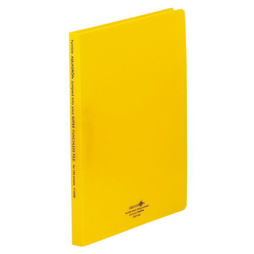 リヒトラブ　Ｆ－５０３０－５　パンチレスファイル　Ａ４Ｓ　黄