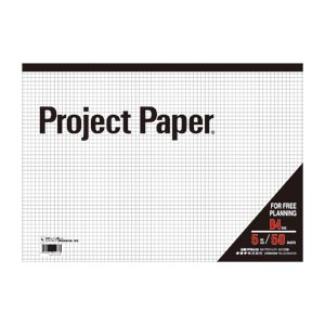 オキナ　ＰＰＢ４５Ｓ　Ｂ４プロジェクト　５ミリ方眼