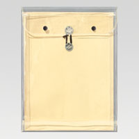 菅公工業　ニ３０３　ビニールパッカー　角２　クリーム