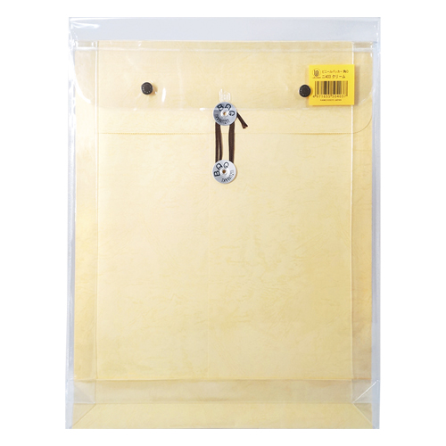 菅公工業　ニ４０３　ビニールパッカー　角０　クリーム