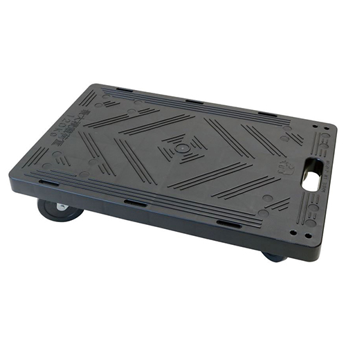 浅香工業　１８２６８１　金象　プラ平台車　４輪自在８５ｍｍ