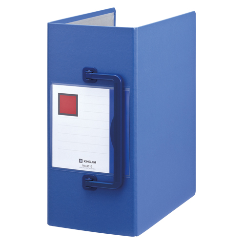 キングジム　３５１３－Ｂ　キングファイルＳＤ＜特厚＞　青