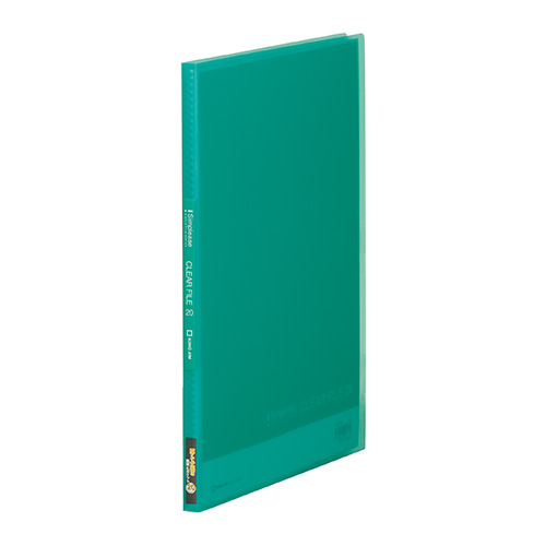 キングジム　１８６ＴＳＰ－Ｇ　シンプリーズクリアーＦ（透明）２０Ｐ　緑