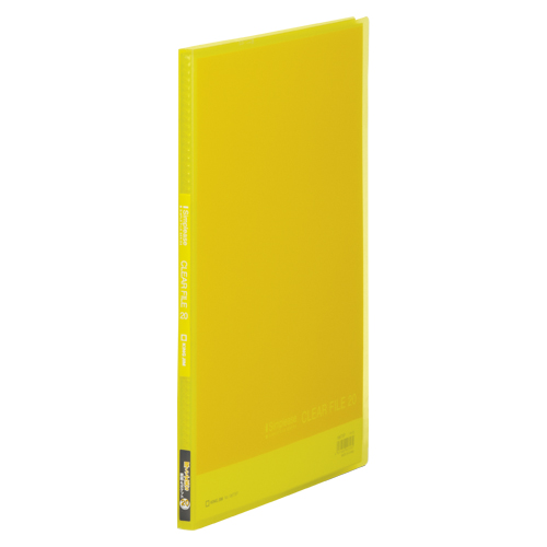 キングジム　１８６ＴＳＰ－Ｙ　シンプリーズクリアーＦ（透明）２０Ｐ黄