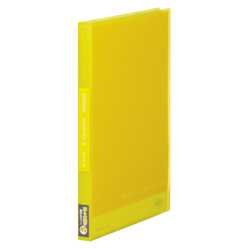 キングジム　１８６ＴＳＰＷ－Ｙ　シンプリーズクリアーＦ（透明）４０Ｐ　黄