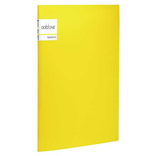 セキセイ　ＡＤ－２６４５－５０　イエロー　アドワンポケットファイルＡ４　イエロー