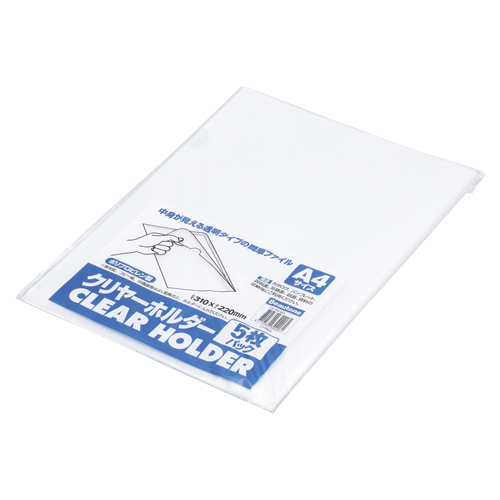 ビュートン　ＣＨ－Ａ４－Ｗ５　クリヤーホルダーＡ４－　５枚パック