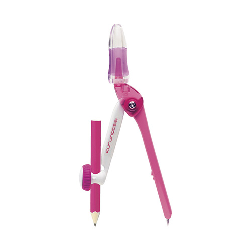 ソニック　ＳＫ－７６７－Ｐ　スーパーコンパス　くるんパス　鉛筆用　桃