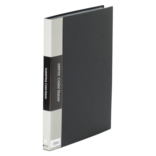 キングジム　１３２ＣＷ－ＢＫ　クリアーファイルカラーベースＷ　黒