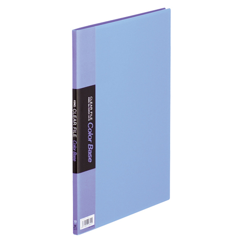 キングジム　１３２ＣＨ－Ｂ　クリアーファイルカラーベースＨ　青
