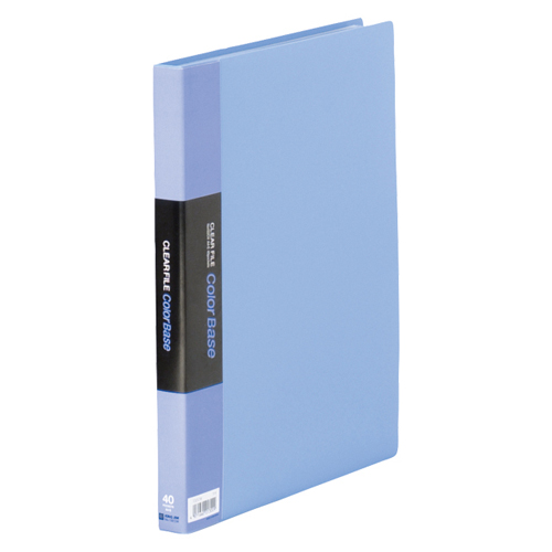 キングジム　１３２ＣＷ－Ｂ　クリアーファイルカラーベースＷ　青