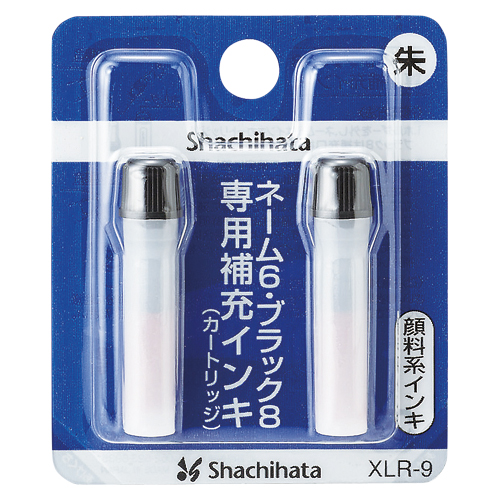 シヤチハタ　ＸＬＲ－９シユイロ　補充インキ　ＸＬＲ－９　朱