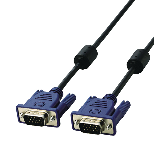 エレコム　ＣＡＣ－１５ＢＫ　スリム同軸ディスプレイケーブル１．５ｍ