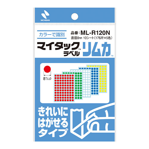 ニチバン　ＭＬ－Ｒ１２０Ｎ　マイタックリムカ　きれいにはがせるタイプ