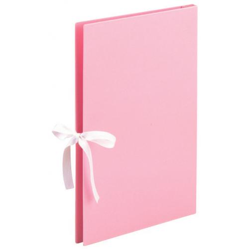 美濃商会　１３６４　カラーエイナーファイルＡ４Ｒ　ＥＸ　桃