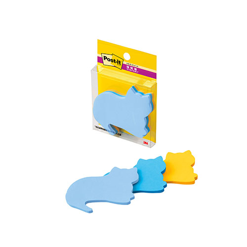 スリーエム　ＳＳＳ－ＮＥＵ　ポストイット　強粘着シルエットノート
