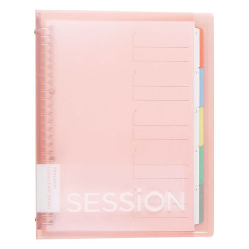 マルマン　Ｆ３１０Ａ－３８　Ｂ５　バインダー　セッション　Ｌピンク