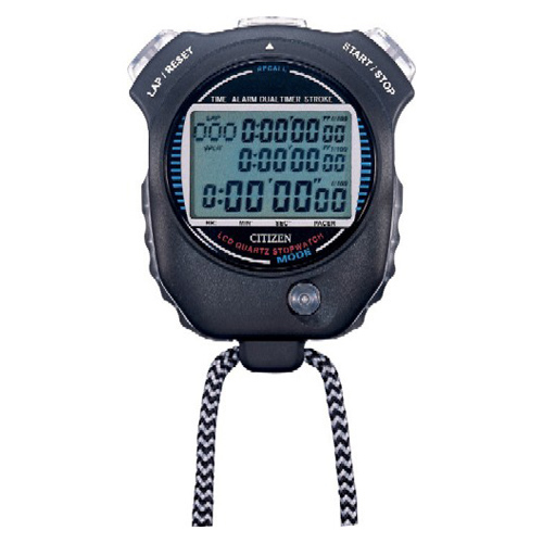 シチズン　ＬＣ０５８－Ａ０２　ストップウォッチ０５８　黒