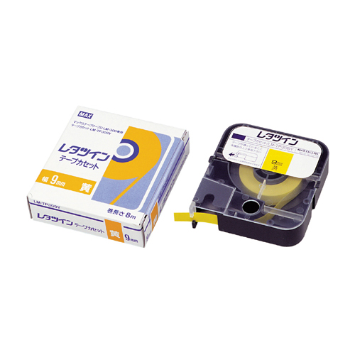 マックス　ＬＭ－ＴＰ３０９Ｙ　レタツイン用テープカセット
