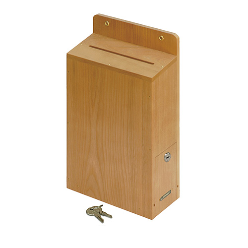 コレクト　Ｍ－５００　投書箱・提案箱　木製　鍵付
