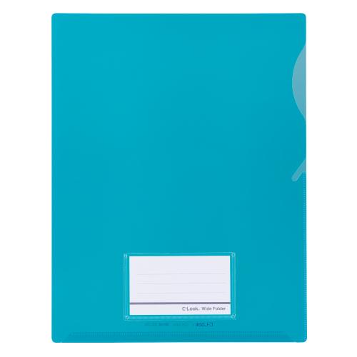 セキセイ　ＣＬＫ－２４０４－１０　ワイドフォルダー　ブルー