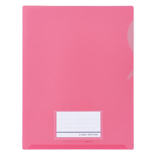 セキセイ　ＣＬＫ－２４０４－２１　ワイドフォルダー　ピンク