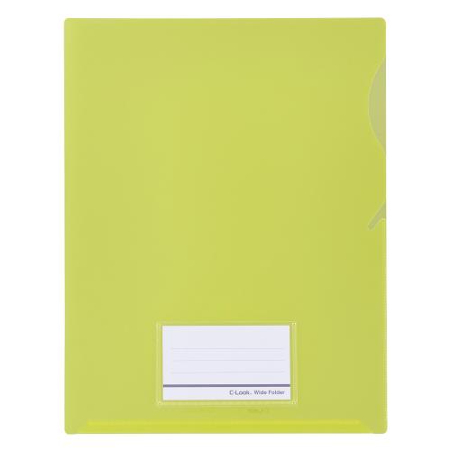 セキセイ　ＣＬＫ－２４０４－５０　ワイドフォルダー　イエロー