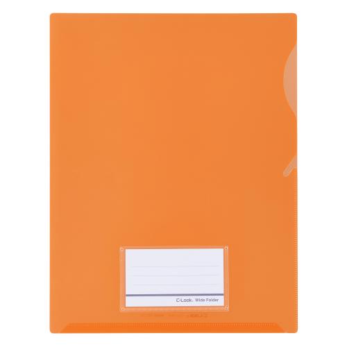 セキセイ　ＣＬＫ－２４０４－５１　ワイドフォルダー　オレンジ