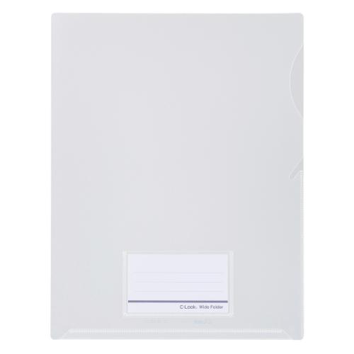 セキセイ　ＣＬＫ－２４０４－９０　ワイドフォルダー　クリア