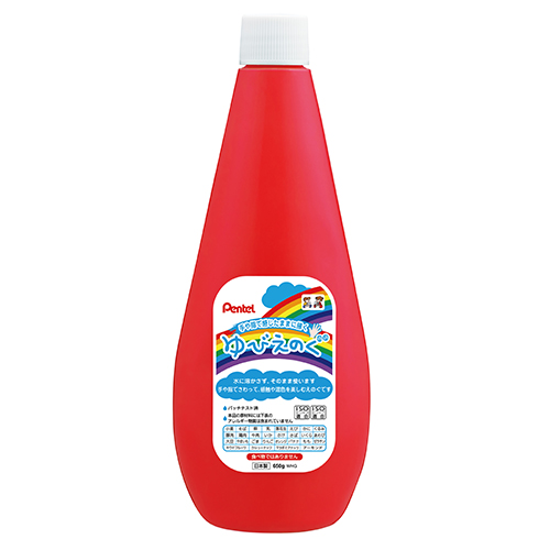 ぺんてる　ＷＨＧＴ１１　ゆびえのぐ　あか